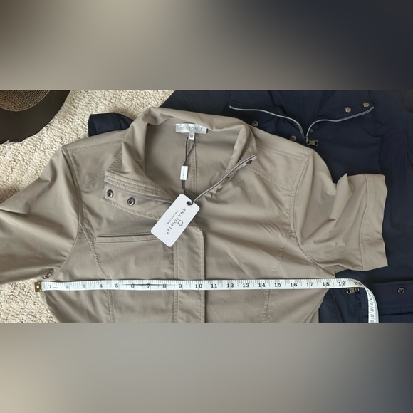 Anatomie Elizabeth Ladies Large Navy Short Sleeve‎ Jacket - Picture 7 of 8